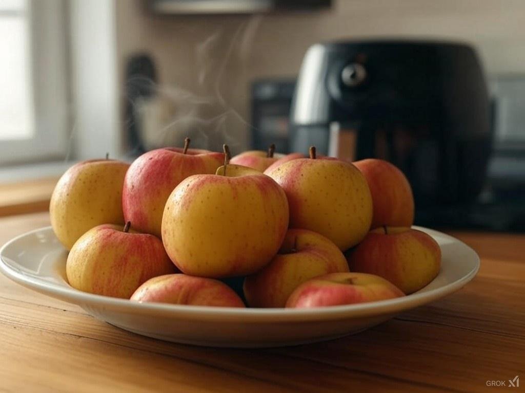 Air Fryer Baked Apples