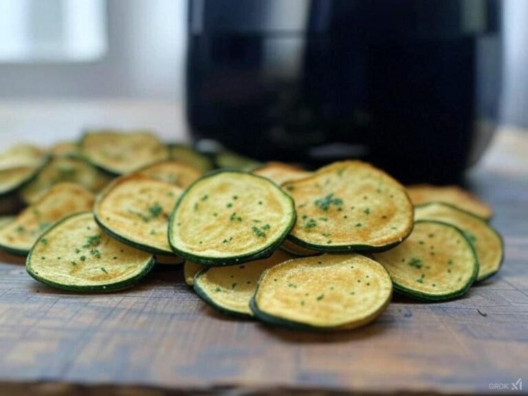 Air Fryer Zucchini Chips