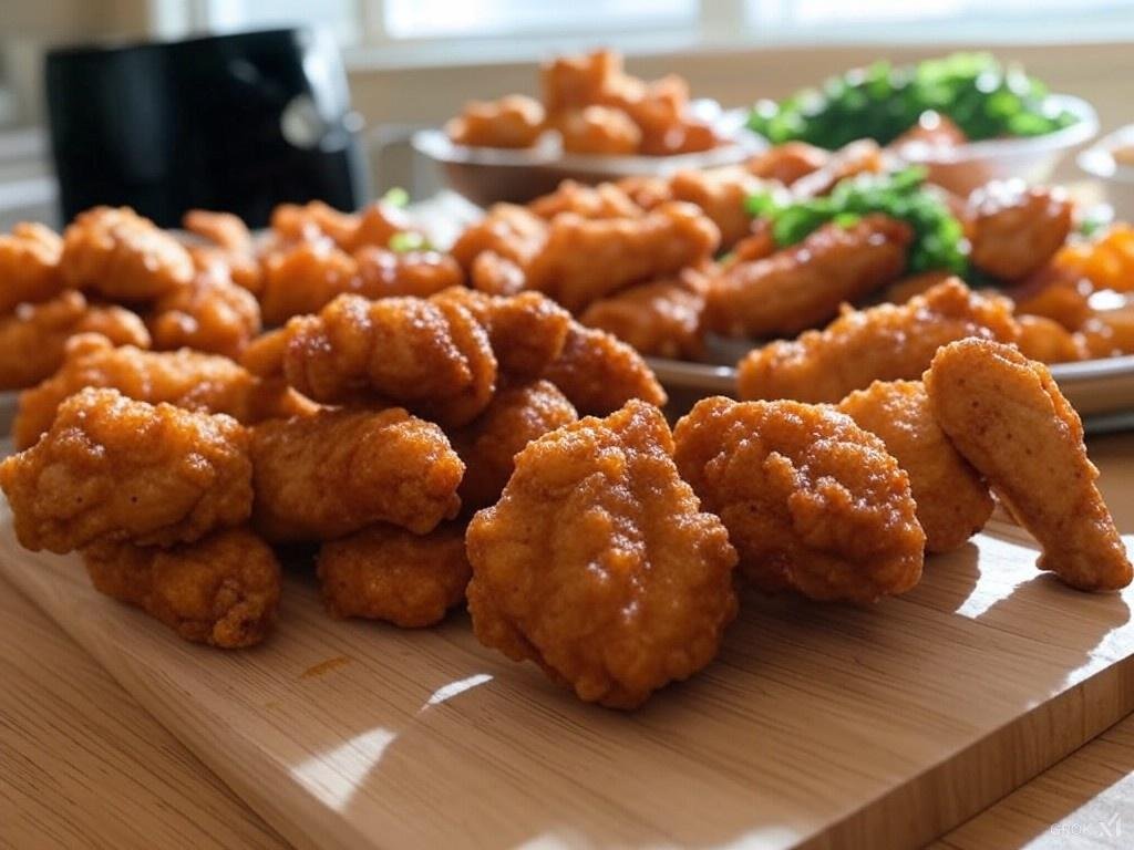 Air fried food and recipes