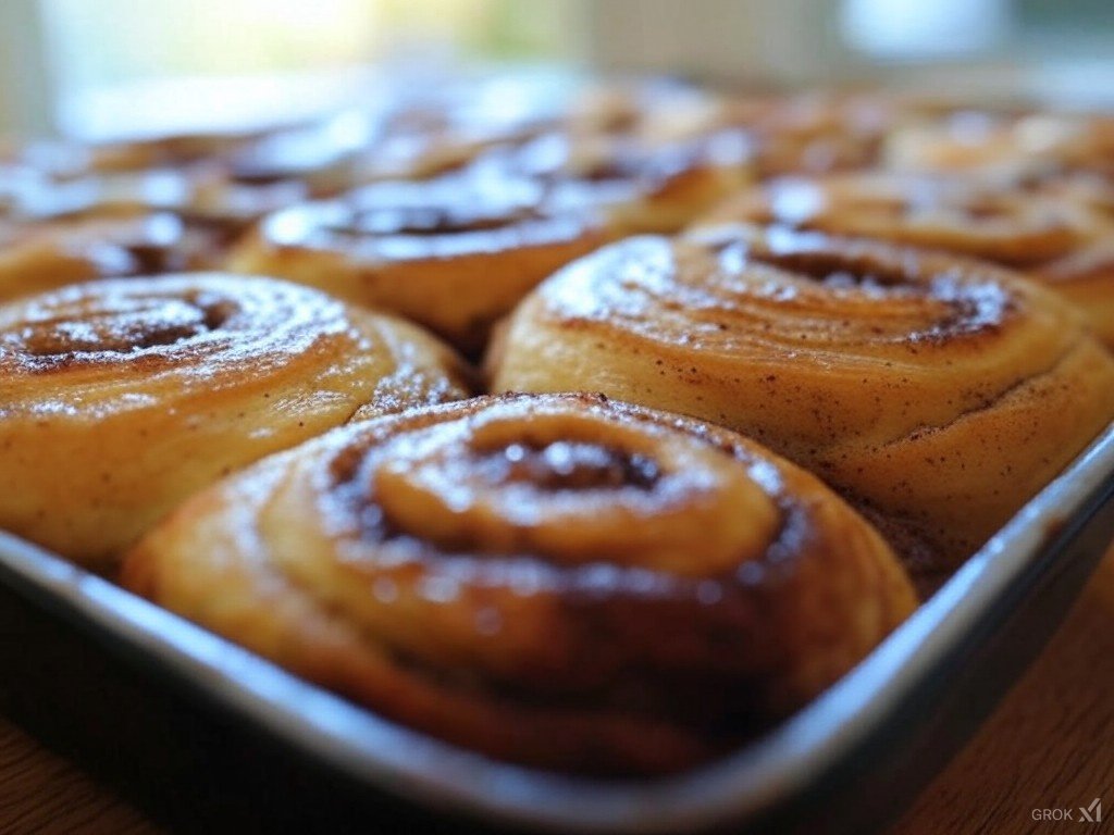 Cinnamon Rolls (Square Baking Dish)