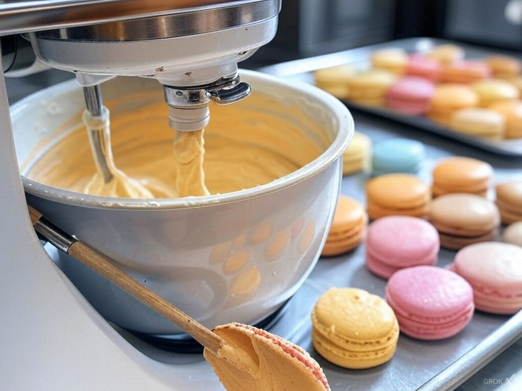 French Macarons mixer recipe