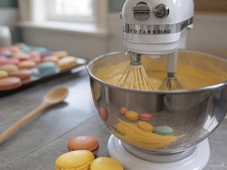 French Macarons mixer recipe