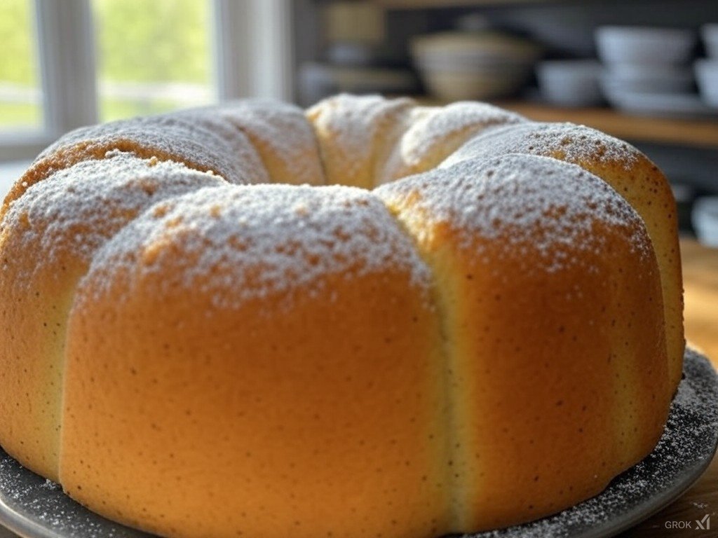 Lemon Poppy Seed Cake (Bundt Pan)