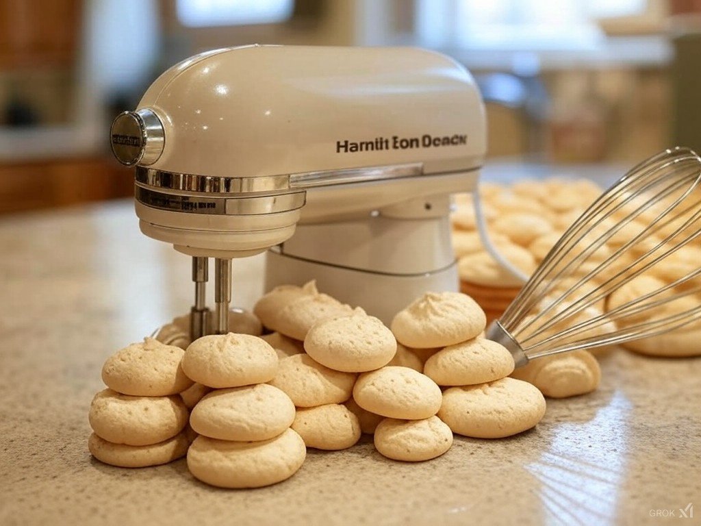 Meringue Cookies Mixer Recipe