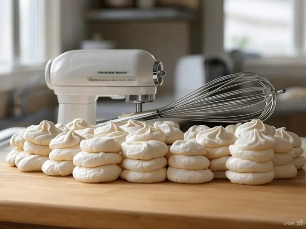 Meringue Cookies Mixer Recipe