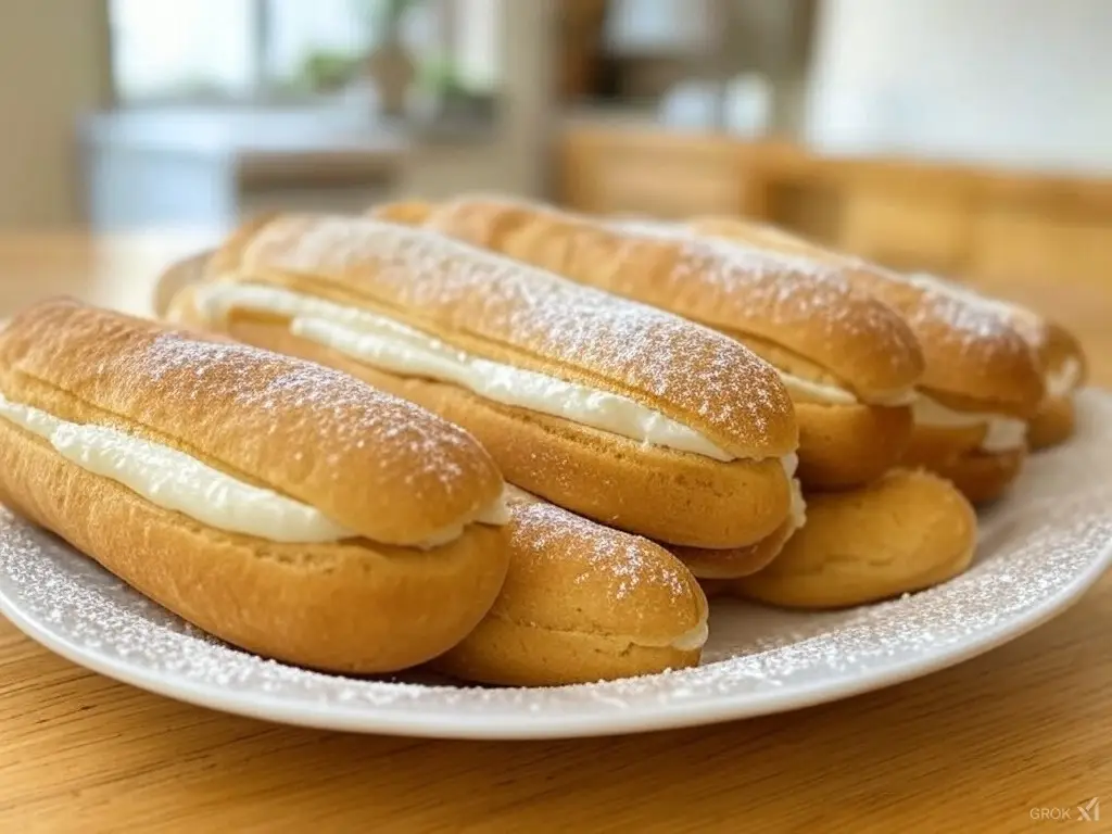 Pâte à Choux for Éclairs Mixer Recipe