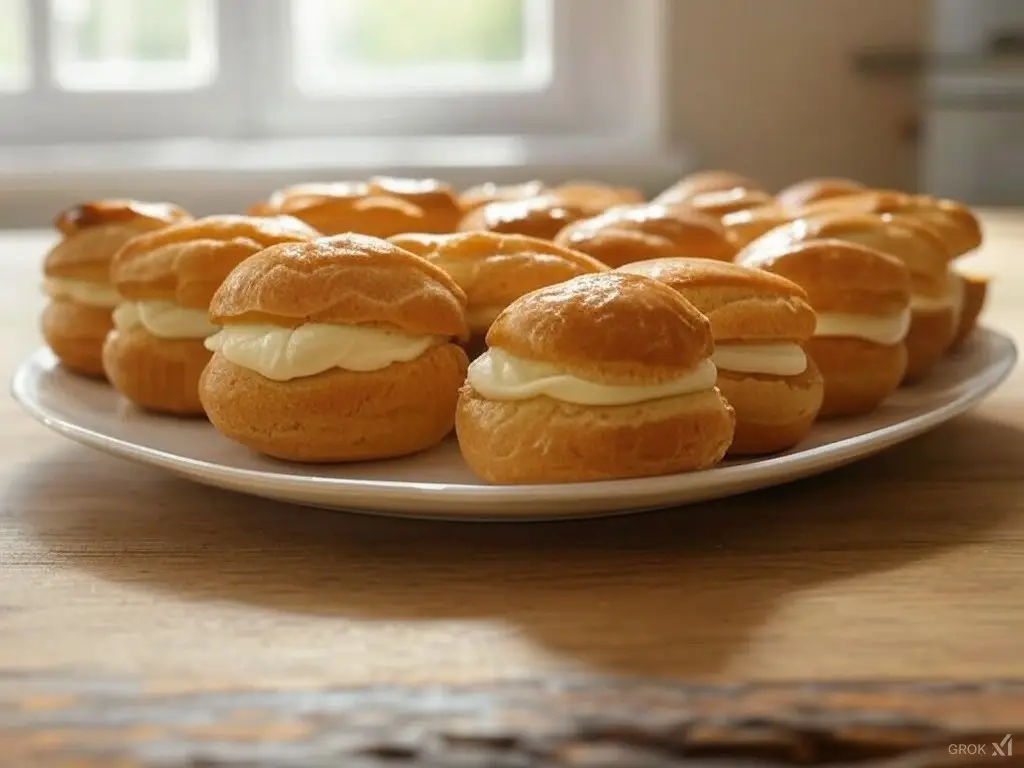 Pâte à Choux for Éclairs Mixer Recipe