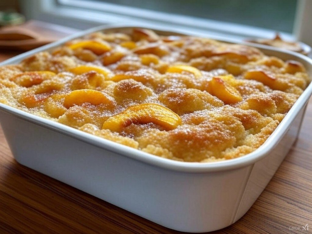 Peach Cobbler (Baking Dish)