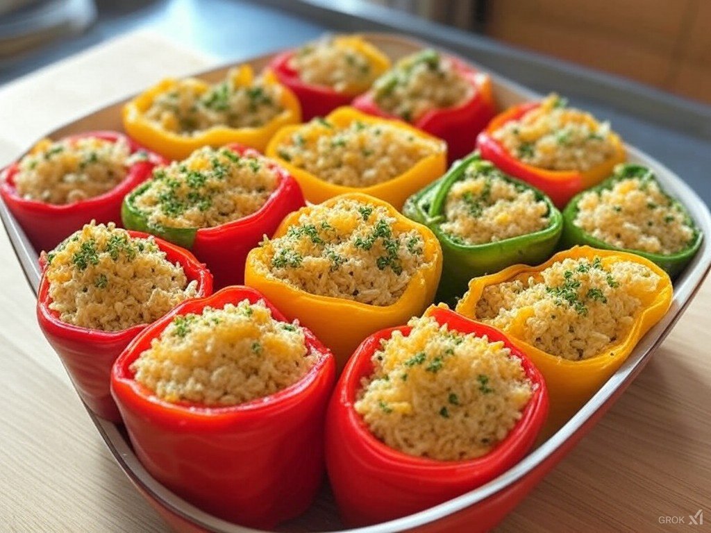 Stuffed Bell Peppers (Baking Dish)