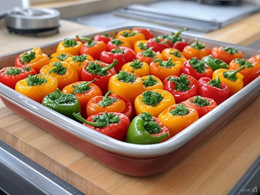 Stuffed Bell Peppers (Baking Dish)